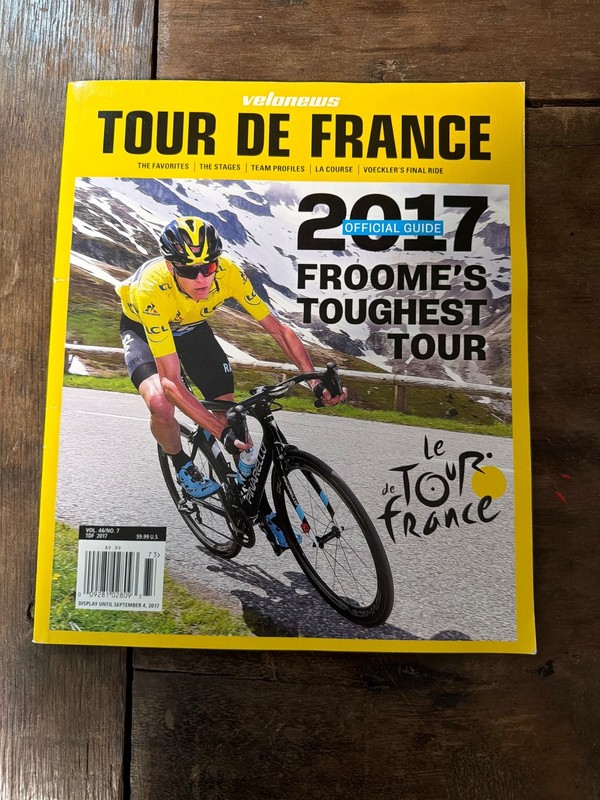 TOUR DE FRANCE 2017 OFFICIAL GUIDE FROOME'S TOUGHEST TOUR