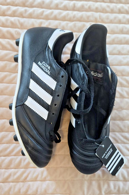 MENS ADIDAS COPA MUNDIAL  SIZE 7 BLACK SOCCER FOOTBALL CLEATS SHOES