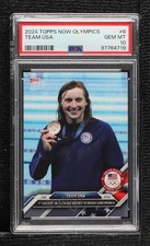 2024 Topps Now Olympic/Paralympic Games /1588 Team USA #6 PSA 10 GEM MT 07b3