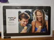 NEW SEALED NIXPLAY SEED WIFI CLOUD DIGITAL PHOTO FRAME 13" WIDESCREEN #W13B