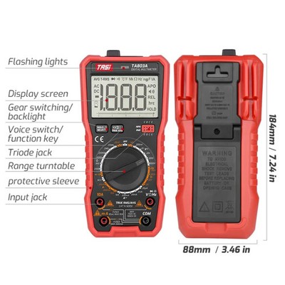 Digital High Precision Multimeter Digital Display Household Multifunction Elect
