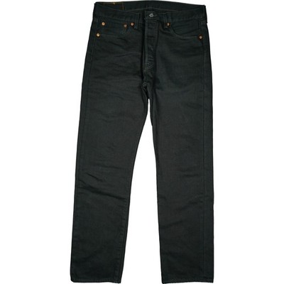 Levis 501 W32 L30 Jeans Trousers Black Mens Straight Leg Regular Fit Classic 48