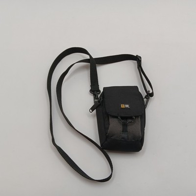 CASE LOGIC Soft Padded Case f/ Digital Camera Black Bag Holder Expandable