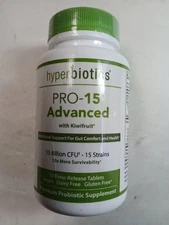 Hyperbiotics PRO-15 Advances Probiotic Supplement - 30 Capsules Exp. 02/2026
