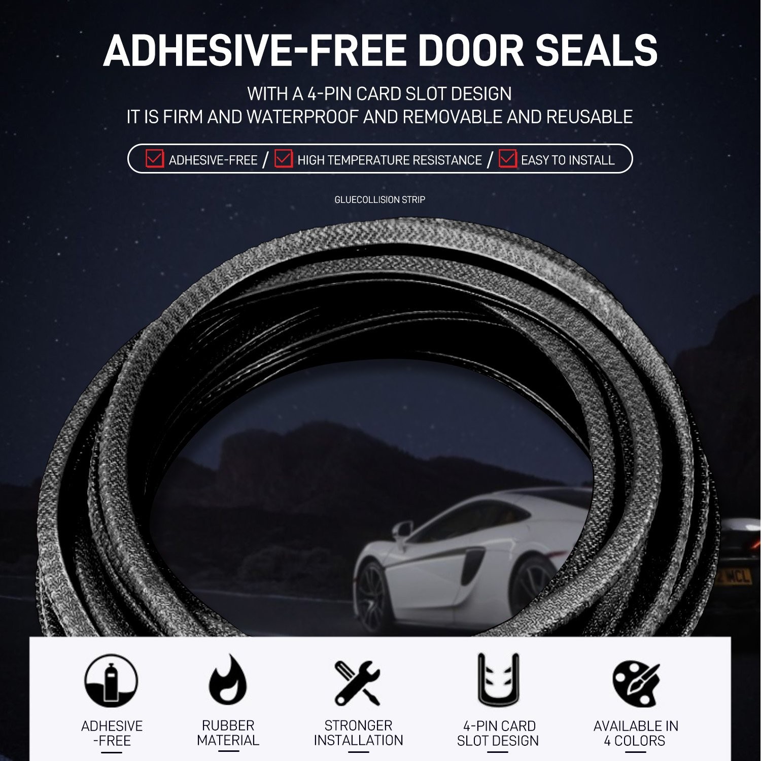 33FT Car Auto Door Guard Molding Weather Strip Edge Protect Rubber Seal Trim Van thumbnail 5