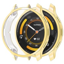 Compatible with Garmin Venu 3S 41mm Bumper Case Screen Protector Cover Soft T...