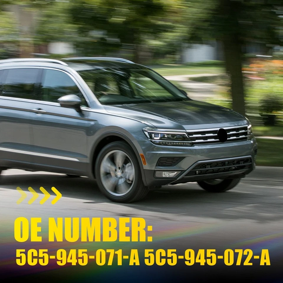 Корпус передних желтых габаритных огней бампера для Volkswagen Tiguan 2018-2023 годов выпуска - Изображение 4 из 4