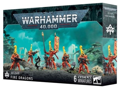 Aeldari Fire Dragons Games Workshop Warhammer 40k Craftworlds Eldar Feuerdrachen