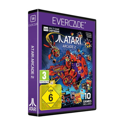 Evercade ATARI Arcade Collection 2 - 10 Spiele | Cartridge 14 | USK6 NEU/OVP