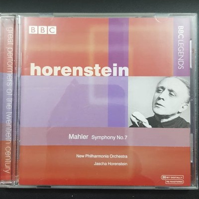 JASCHA HORENSTEIN mahler symphony 7 EX/EX (CD Album, Klassik, BBC)