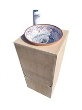 portable camping kitchen pod sink unit with usb tap, glamping, fishing, outdoor