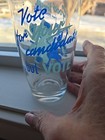 Vtg USA Political Donkey Elephant Drinking Glass Tumbler Vote For Your Candidate — photo 5