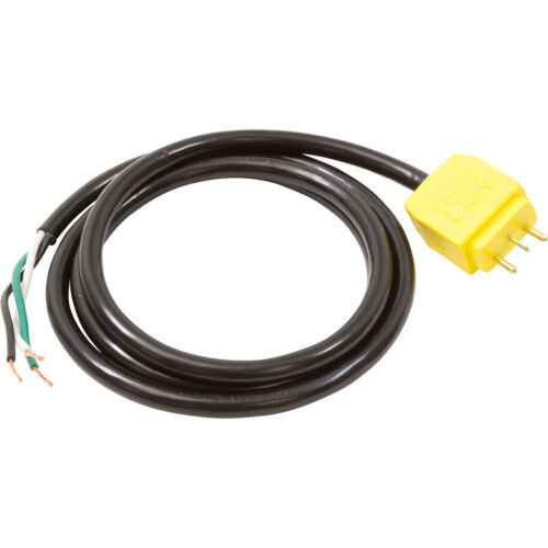 Ozonator Cord, H-Q, Molded/Lit, 48, Yellow - Picture 1 of 2