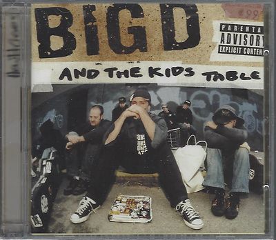 BIG D AND THE KIDS TABLE - HOW IT GOES (like new cd c/w dvd) - MOON CD 079
