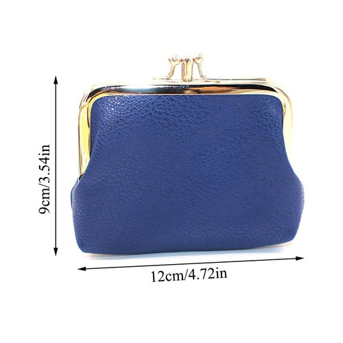 Retro Small Wallet Change Coin Purse Clutch Key Card Holder Handbag Pouch Gift - Picture 40 of 45