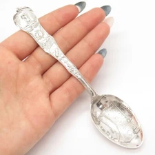 925 Sterling Silver Antique Mechanic Co. St. Paul 's  Church Spoon