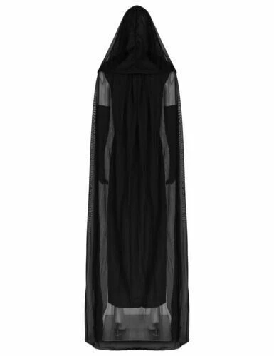 Renaissance Priester Zauberer Gewand Halloween Cosplay Kostüm Cape mit Kapuze Unisex - Bild 22 von 44