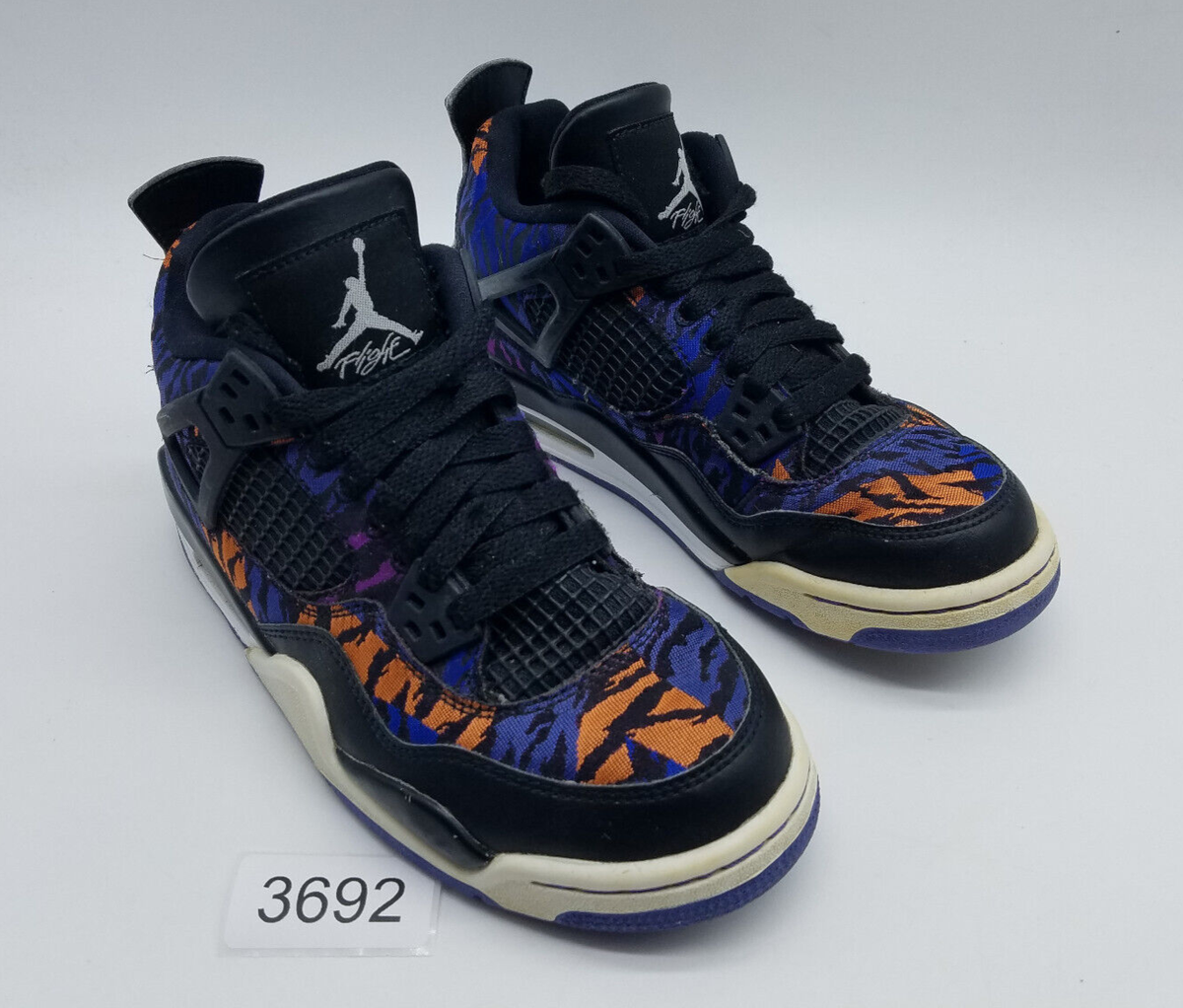 k*o様 NIKE Air Jordan 4 Retro GS Size 4Y Nike Air Jordan 4 Retro (GS) Boy's Size 4Y Sneakers Rush Violet