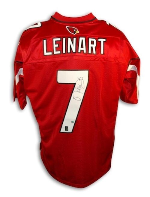 Matt Leinart Autographed Signed Arizona Cardinals Jersey APE COA (mw1) Reebok EQT 