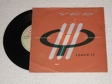 YES LEAVE IT PROGRESSIVE RARE SPANISH "PROMO" ISSUE SINGLE 7"