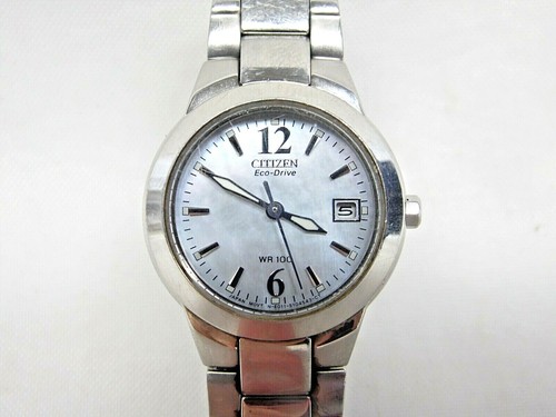 Citizen Eco Drive Ladies Watch MOP Date 