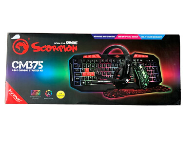 Marvo Scorpion CM375 4-in-1 Gaming Starter Kit
