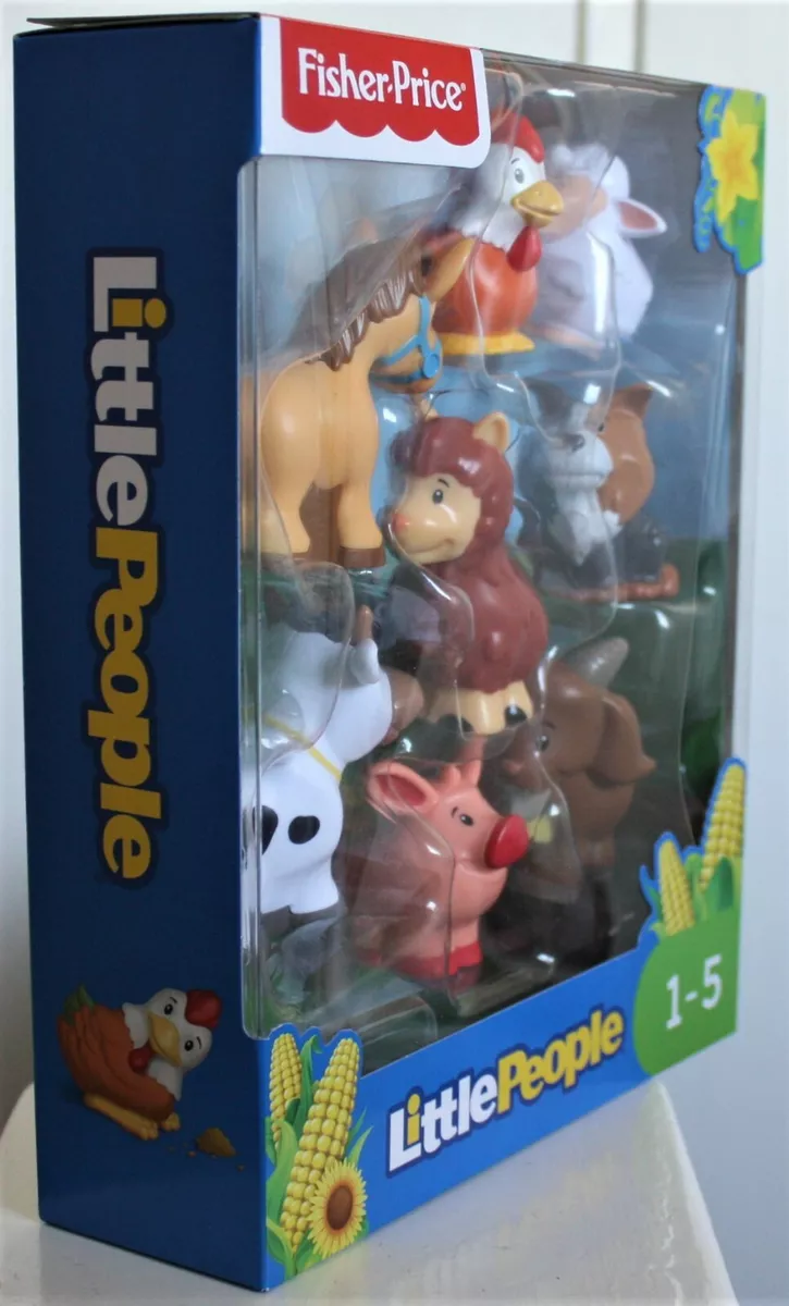 Fisher Price Little People Farm Animals Set of 8 B4 eBay