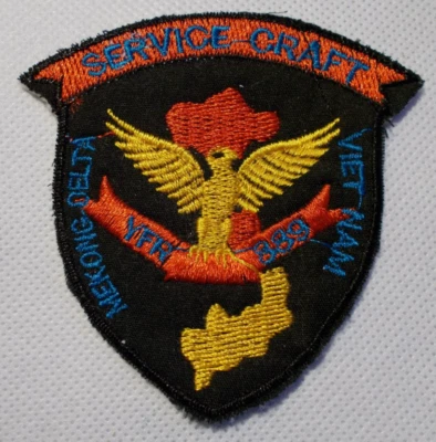 Ecusson / patch Vietnam US Navy YFR 889 Service craft Mekong delta - Photo 1/2