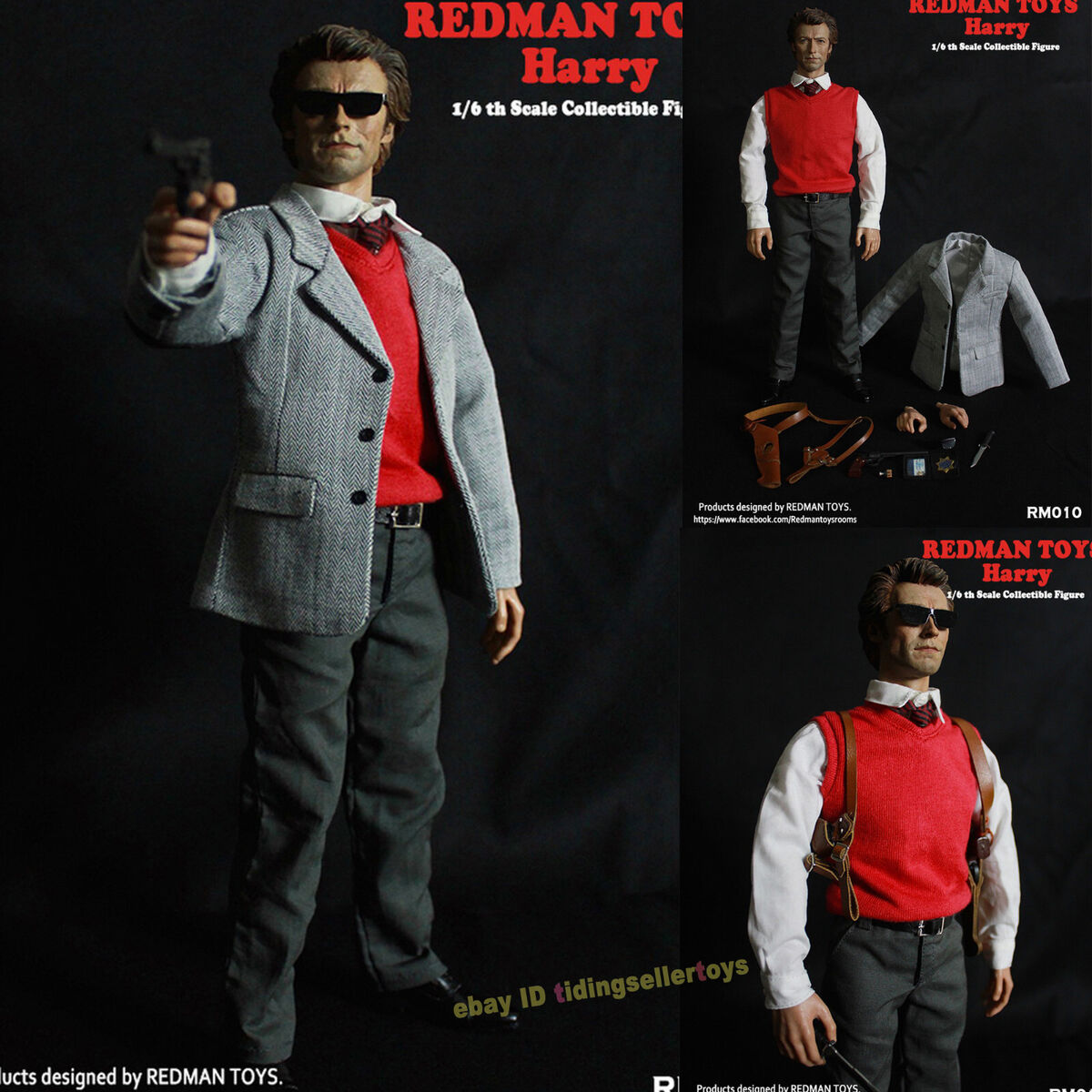 REDMAN TOYS inspector harry Dirty Harry Collectible Figure REDMAN TOYS inspector harry Dirty Harry Collectible Figure