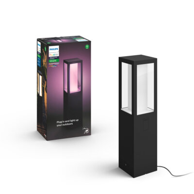PHILIPS Hue Impress Sockelleuchte LED White and Color Außenleuchte Erweiterung