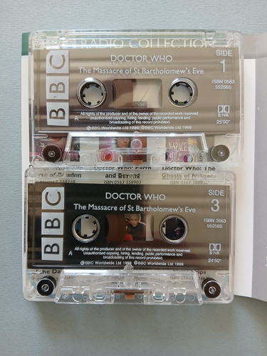 Doctor Who: The Massacre - William Hartnell - 2x Audio Cassette - BBC Radio Coll - Picture 5 of 5