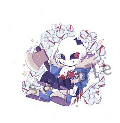 Anime Undertale Sans Papyrus Killer Horror Dust Fell Keychain Cosplay  Acrylic Key Chain Pendant Keyring Props