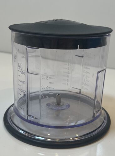 Ninja Master Prep Professional Replacement 16 oz 2 Cup Bowl W/ Lid QB1005