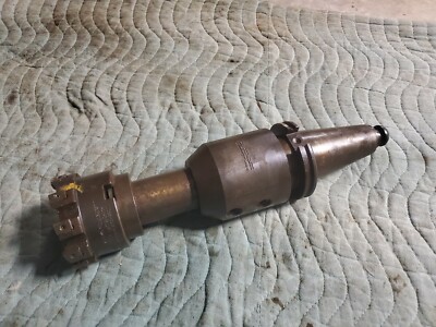 Devlieg Microbore 2'' End Mill Tool Holder 50CT-E200 & Ingersoll Rand Face Mill 