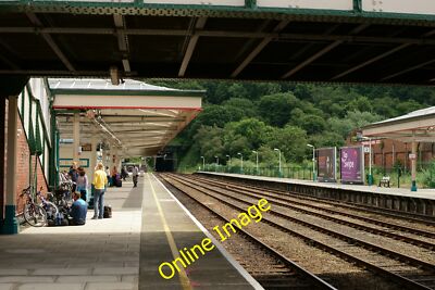 Foto 12x8 Bangor Bahnhof Blick Richtung London. c2014