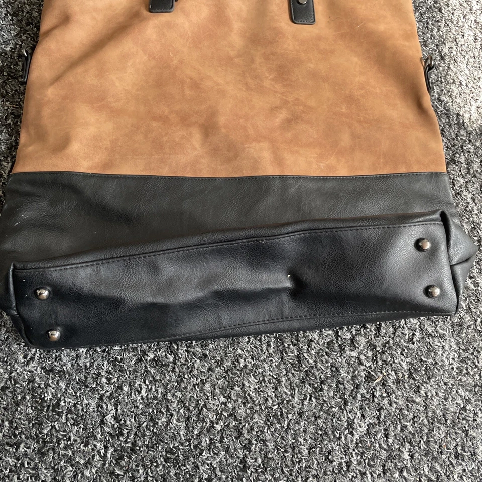 Brown and black tote bag - Image 3 of 4