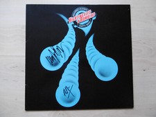 Manfred Mann's Earth Band Autographs Signed LP Cover "Nightingales & Bom" Vinyl