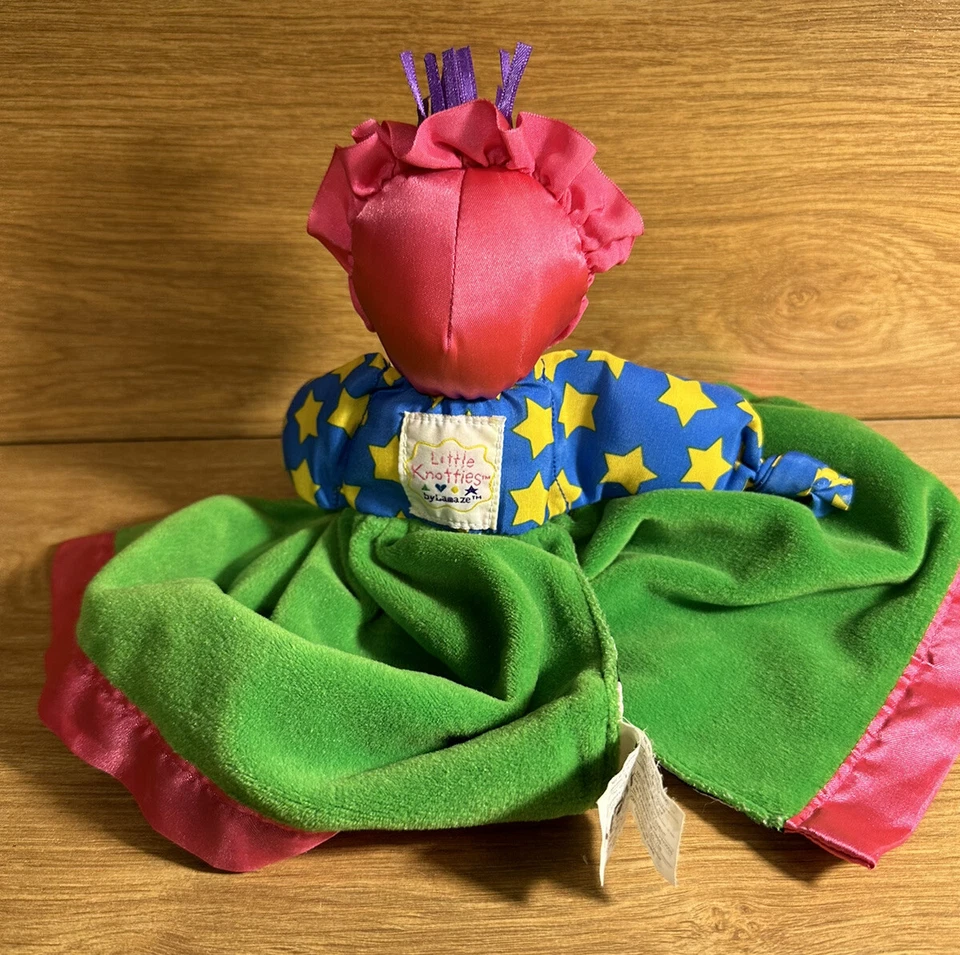 Lovey LAMAZE Curva de Aprendizaje Little Knotties Muñeca de Peluche Bebé Manta de Seguridad Foto 4 de 4