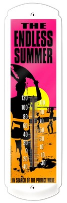 Endless Summer,Beach,River,Surfing,Perfect Wave-Metal Thermometer`New- Free 2 US