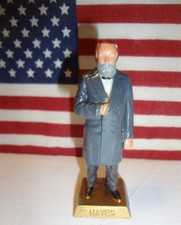 PRESIDENT RUTHERFORD B. HAYES Vintage 1960s Marx Presidents 2.5" Figure