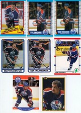 🏒 Huge 40 different ESA TIKKANEN cards lot 1989 - 1998 Oilers Rangers Blues