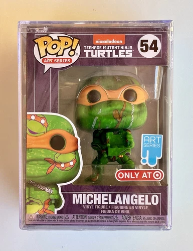 Funko Pop! Art Series: Teenage Mutant Ninja Turtles Michelangelo #54 Target Ex)