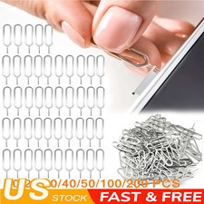 Sim Card Removal Tool Tray Eject Needle Pin Key Remover for iPhone Samsung Lot