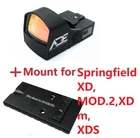 ADE RD3-009 Red Dot Reflex Sight Pistol for +mount Springfield XD,MOD.2,XDm,XDS