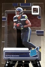 2022 Clearly Donruss #68 Kenneth Walker III RC Rated Rookies Seattle Seahawks