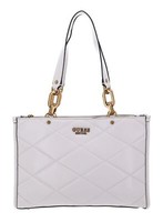 Guess Cilian Girlfriend Satchel Schultertasche Tasche Stone Creme Neu