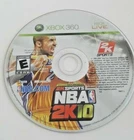 XBOX 360 NBA 2K10 Game DISC Only Online Kobe Bryant basketball 2010 sports 10
