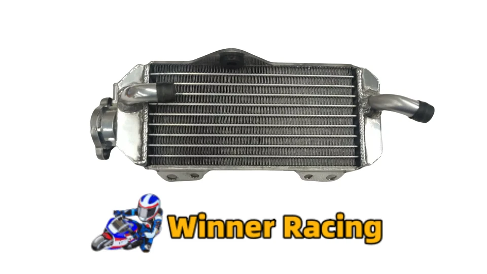 Radiador de aluminio y mangueras de silicona Fit KAWASAKI KX65 2000-2023 VERDE Foto 4 de 4