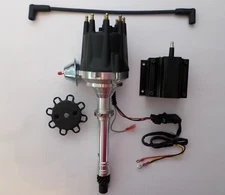 CHEVY Pro Series 350 454 Ready-to-Run Black Small Cap HEI distributor + 50K Coil