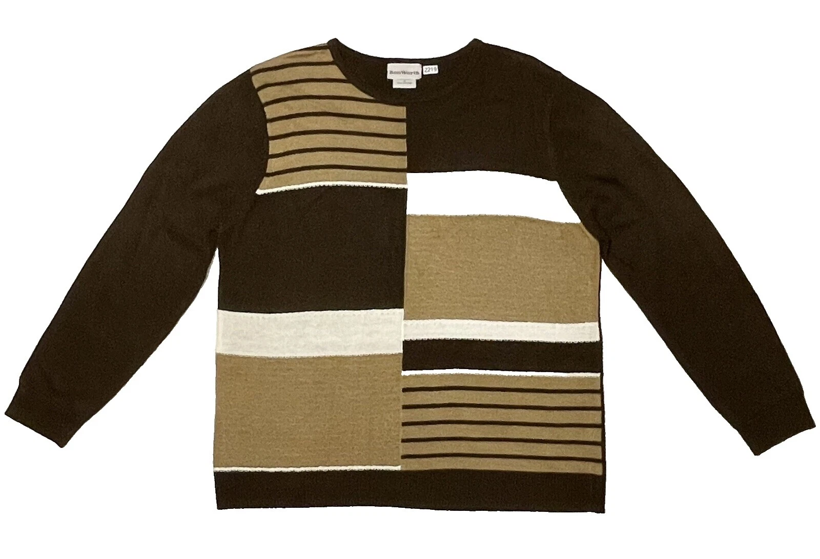 Suéteres para mujer marrón Worth